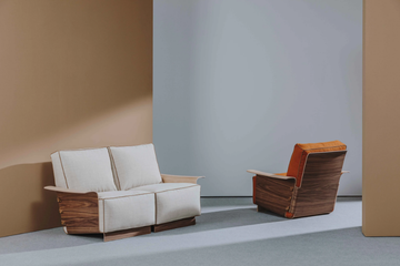 FOREST CLUB SF3031 - 2 seater fabric sofa by Andreu World - view 3